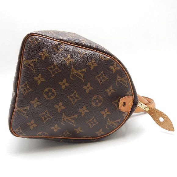 Louis Vuitton Monogram Speedy 30 Handbag Brown - Picture 4 of 8